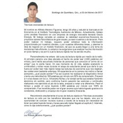 Alfredo F. Licenciatura de Economía