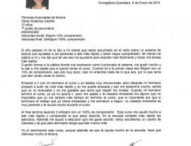 Vania G. C. – 1ro. de Secundaria