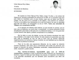 Victor Manuel R. S. Estudiante de Medicina