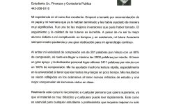 Mariel G. G. G. Estudiante Lic. Finanzas y Contaduría Pública
