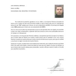 Luis C. A. Ing. Industrial y de Sistemas