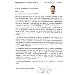 Jesús Alberto L. R. Primer Semestre de Medicina