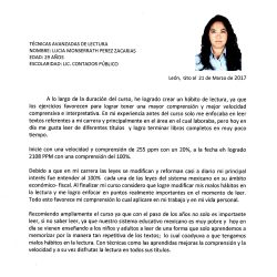 Lucia Monserrath P. Z. Lic. Contador Público