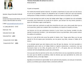 Raquel G. A. Administrador de Ventas