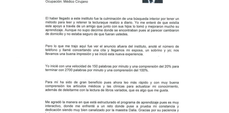 Lic. Carlos González Ruenes – Médico Cirujano