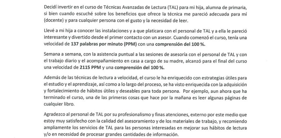 Karla Alejandra C. M. – Alumna 4to de primaria