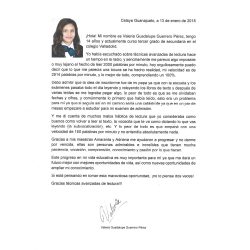 Valeria G. Guerrero Pérez – Estudiante de Secundaria