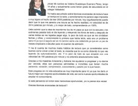 Valeria G. Guerrero Pérez – Estudiante de Secundaria