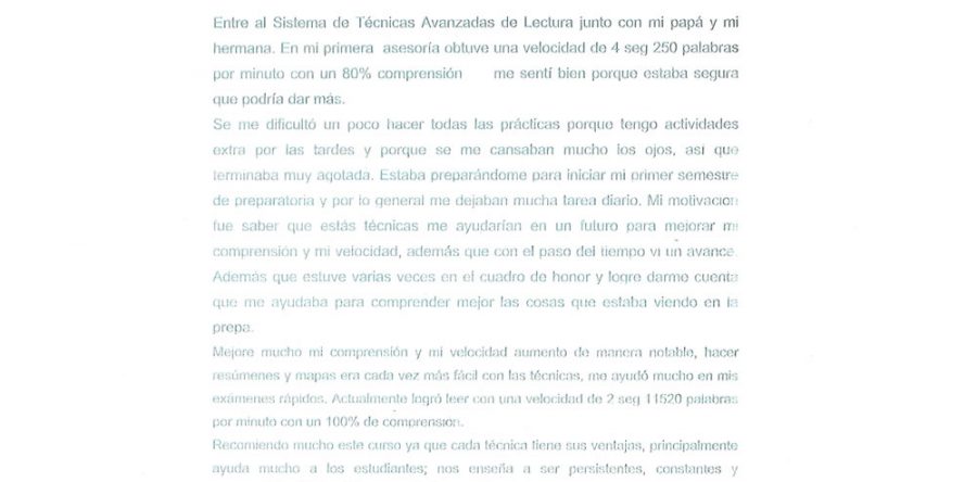 Melissa Segovia Fernández – Estudiante de Preparatoria