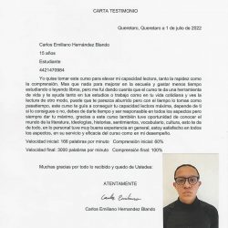 Carlos Emiliano Hernández – Estudiante