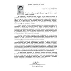 Mariela Aguilar B. – Ingeniera Industrial