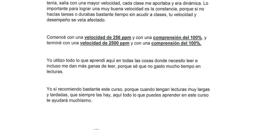 Carlos Camarena – Estudiante de Secundaria