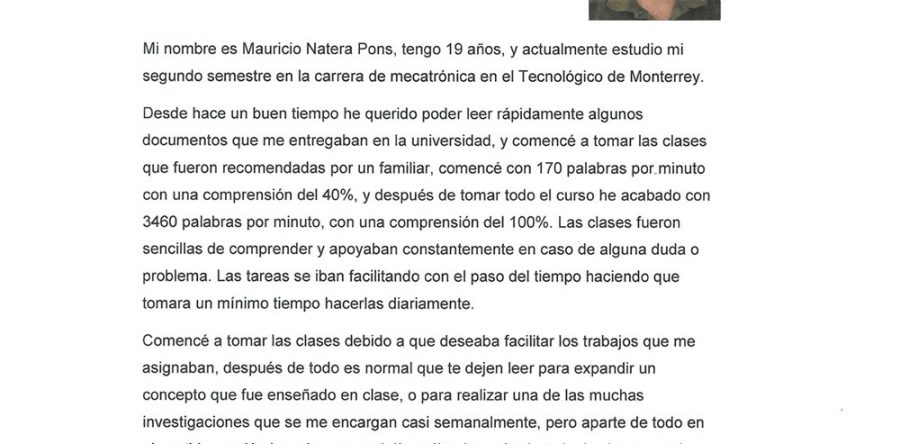Mauricio Natera Pons – Estudiante Mecatrónica Tec de Monterrey