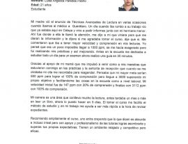 Luisa Angélica Paredes P. – Estudiante