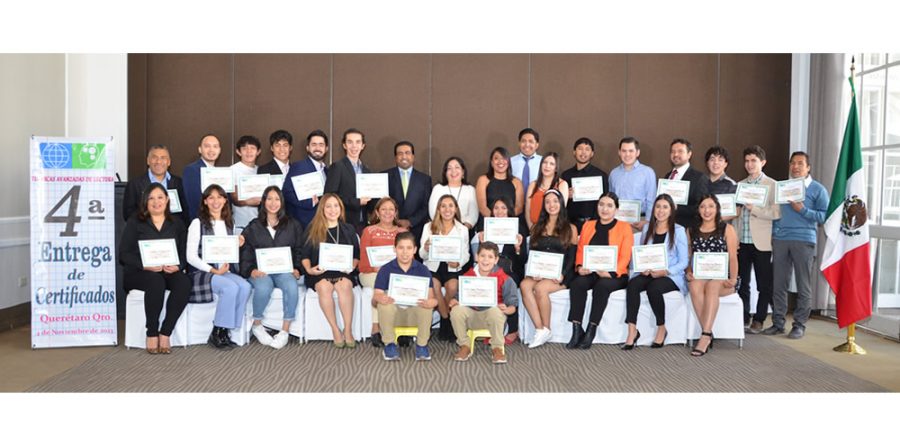 4ta. entrega de Certificados de Técnicas Avanzadas de Lectura